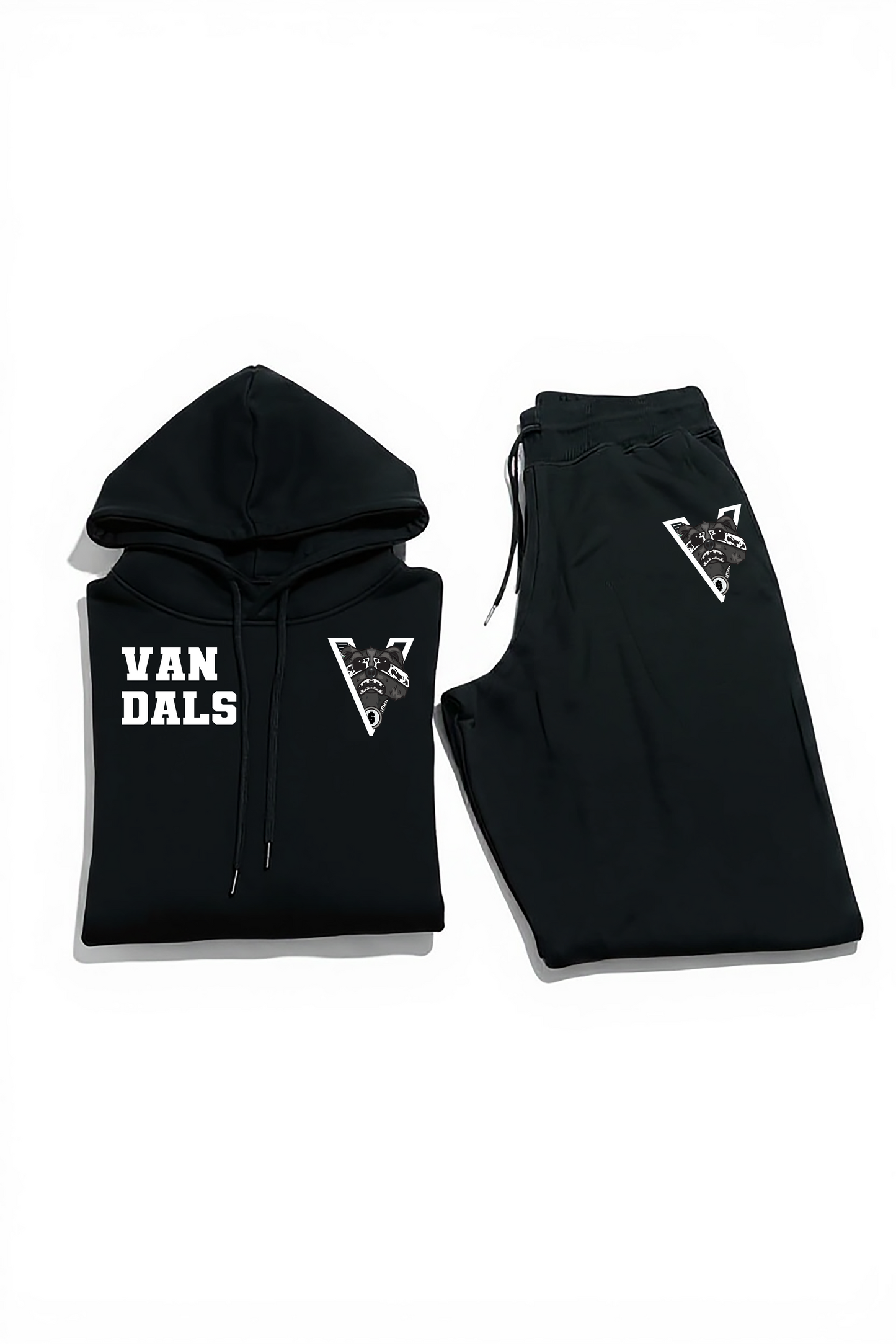 Hungry Hustle by JagRaw “Vandals” Sweatsuit- Black