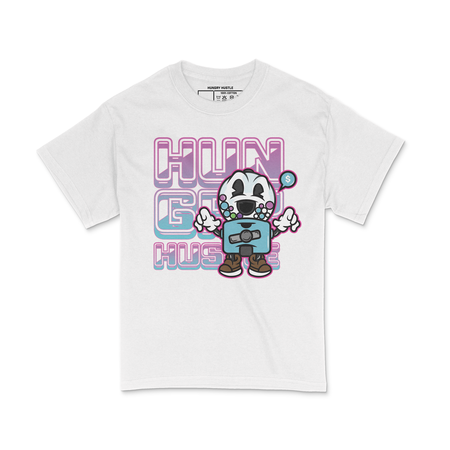 Hungry Hustle by JagRaw “Retro Gumball” T-shirts