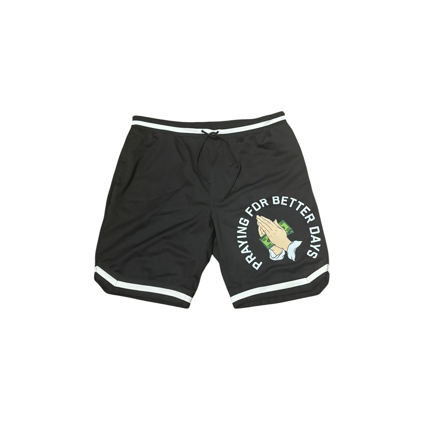 Hungry Hustle by JagRaw “Praying Hands” Shorts
