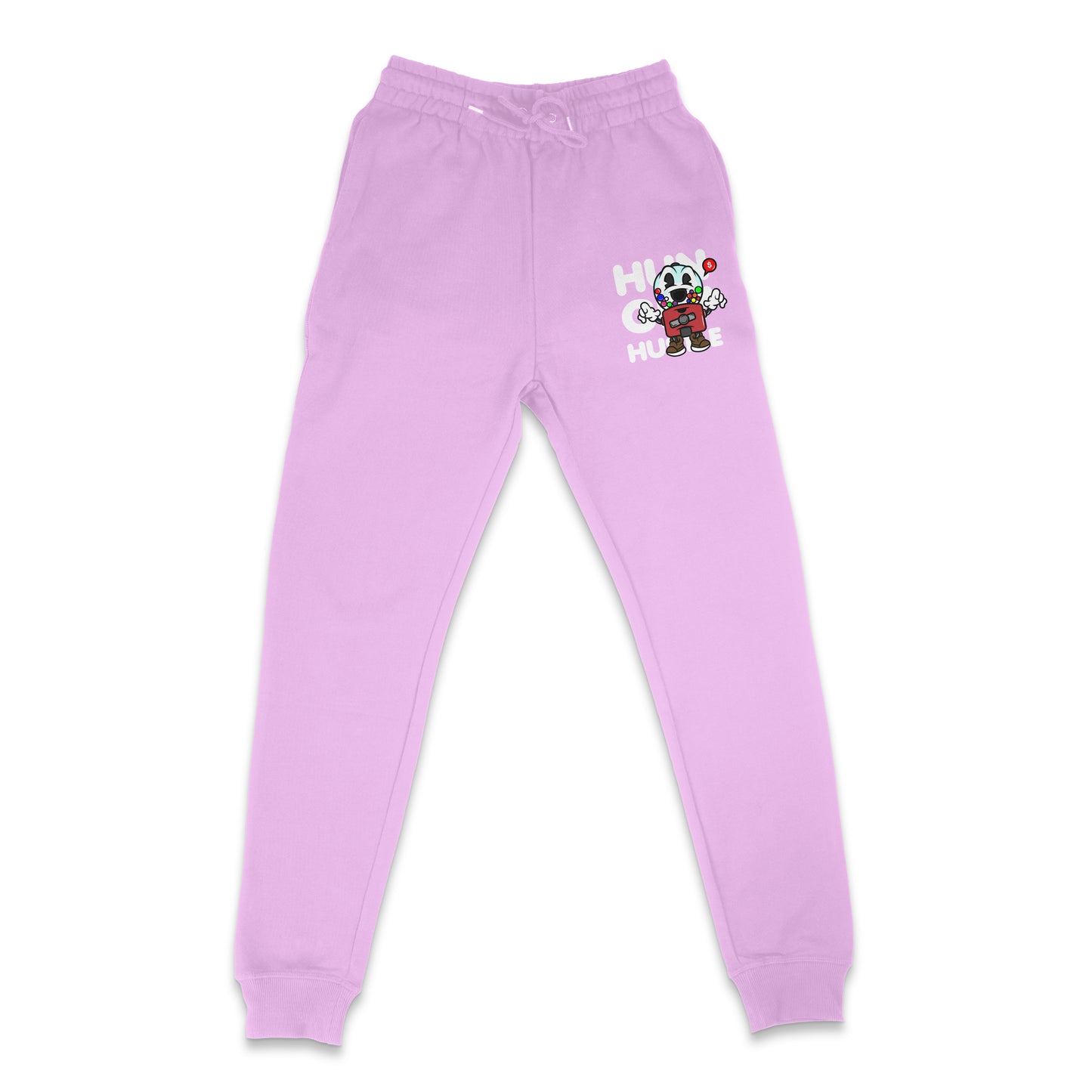 Hungry Hustle by JagRaw “Gum-Ball” Sweatpants- Pink