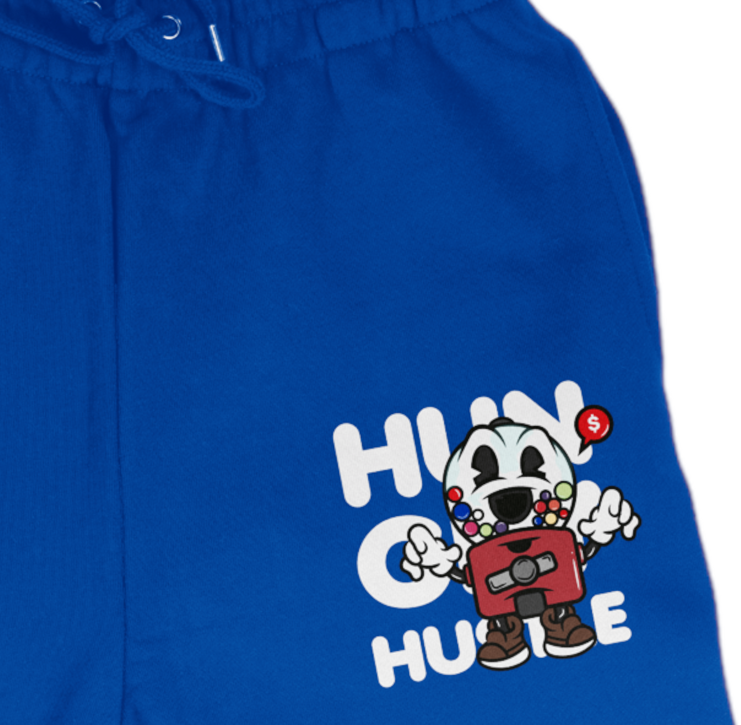 Hungry Hustle by JagRaw “Gum-Ball” Sweatpants- Blue