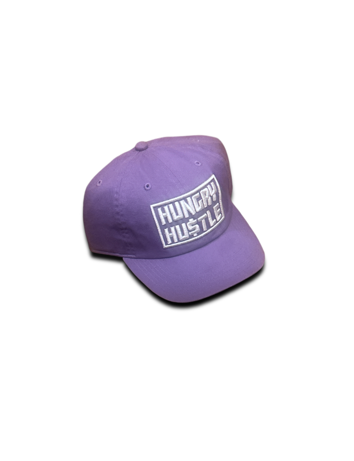 Hungry Hustle by JagRaw Logo Cap- Lavender