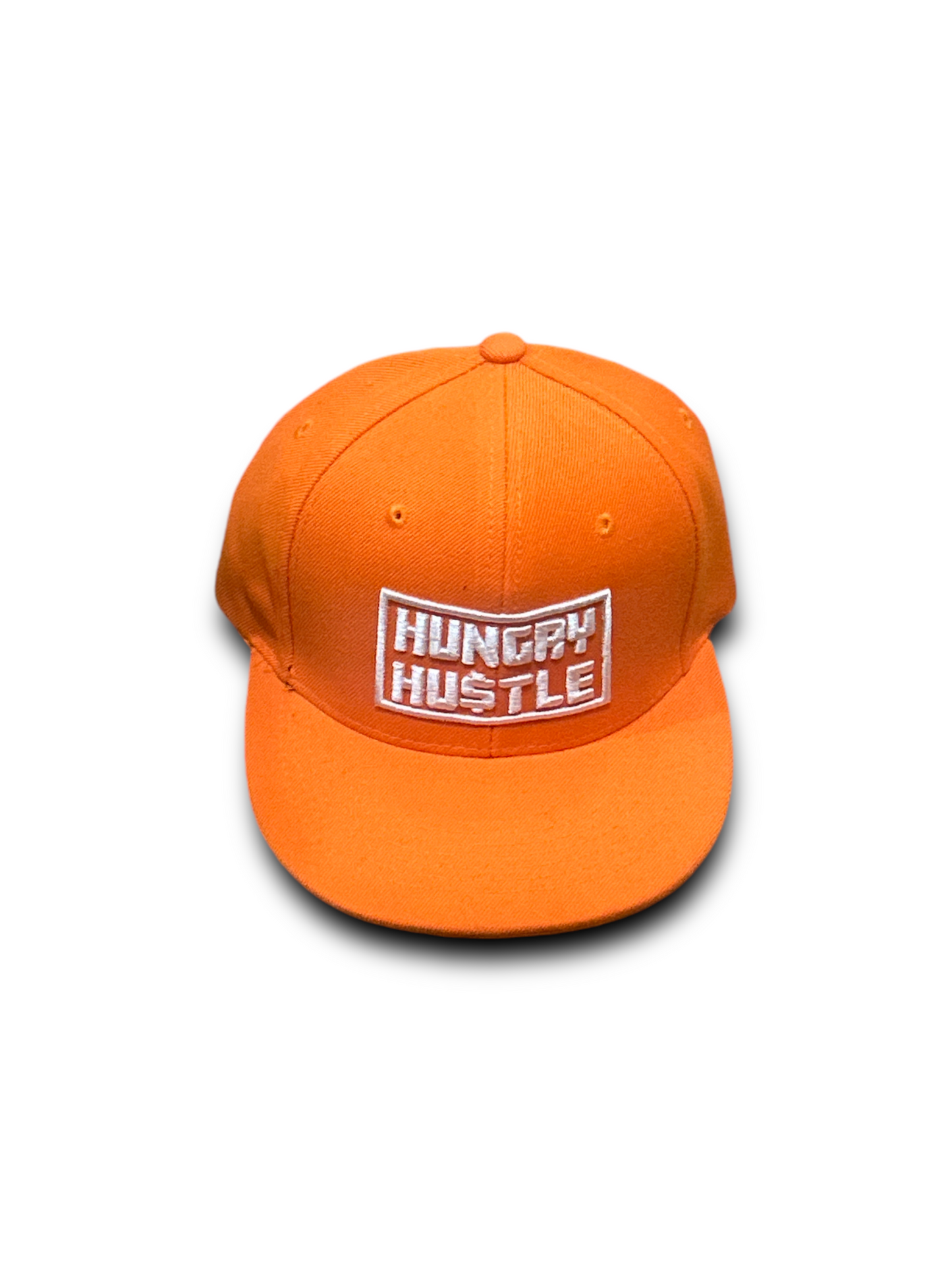 Hungry Hustle by JagRaw Logo Snapback- Orange