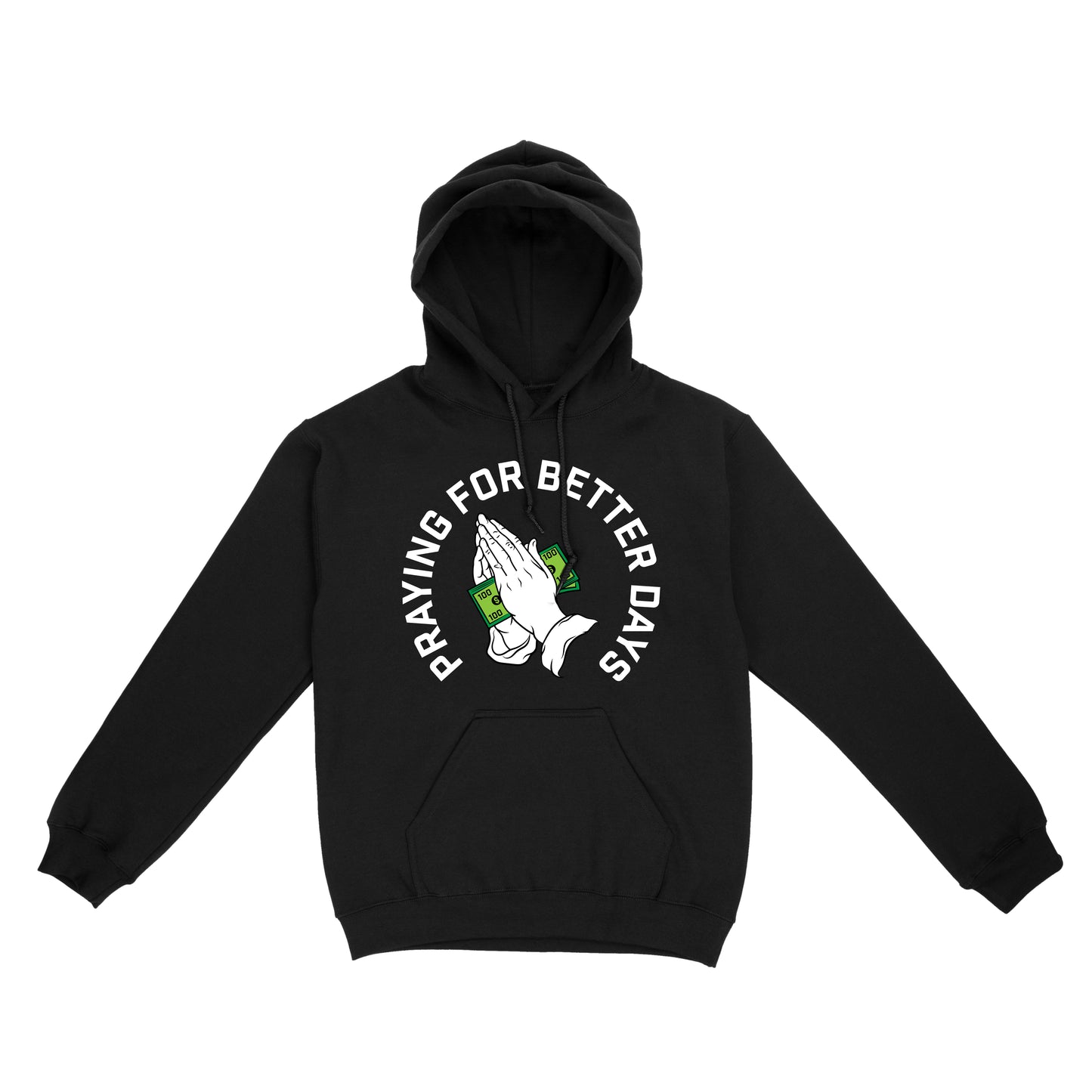 Hungry Hustle by JagRaw “Praying Hands” Hoodies