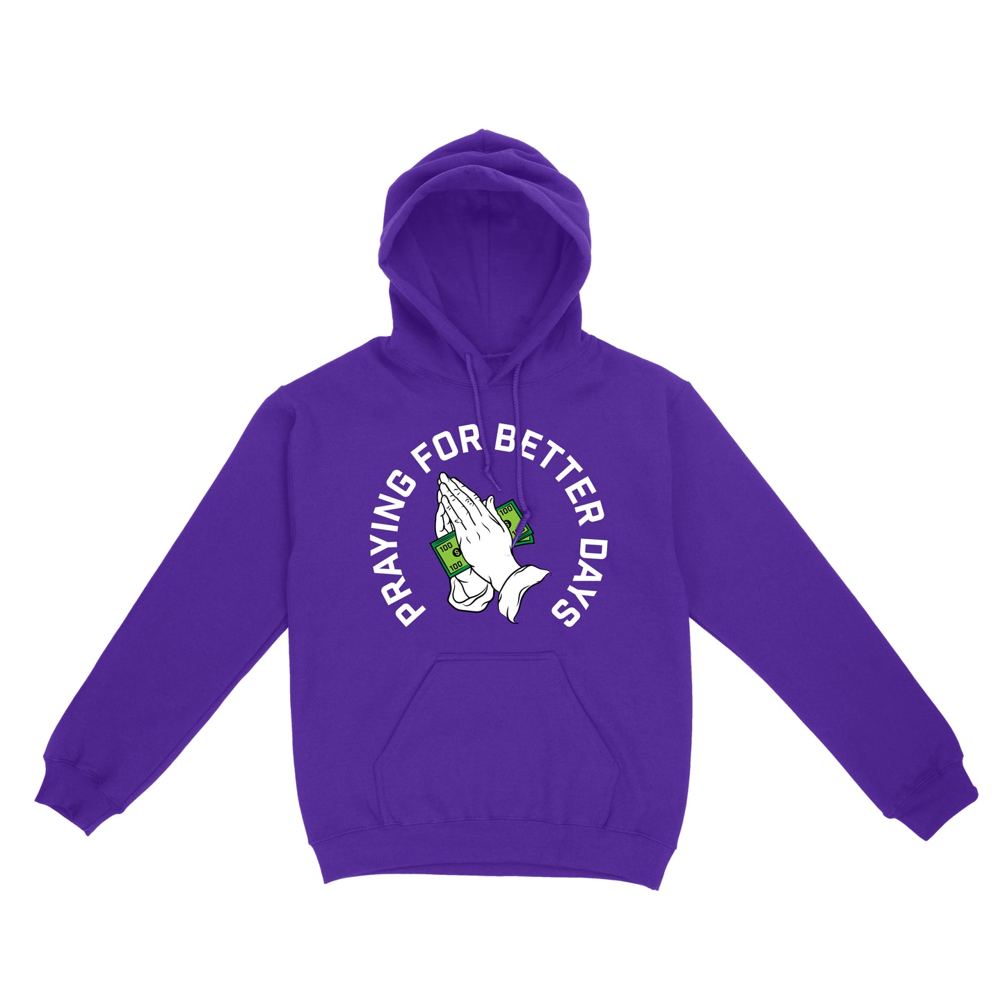 Hungry Hustle by JagRaw “Praying Hands” Hoodies