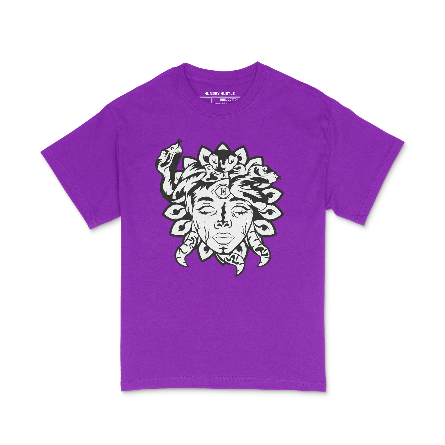 Hungry Hustle by JagRaw Medusa T-shirts