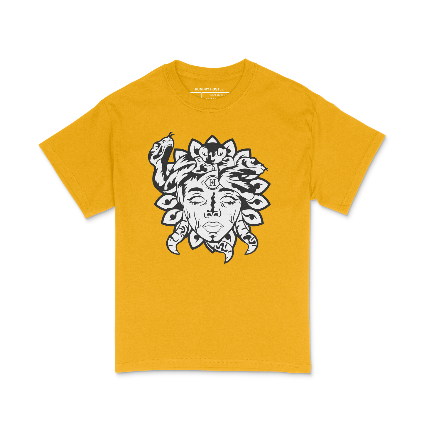 Hungry Hustle by JagRaw Medusa T-shirts