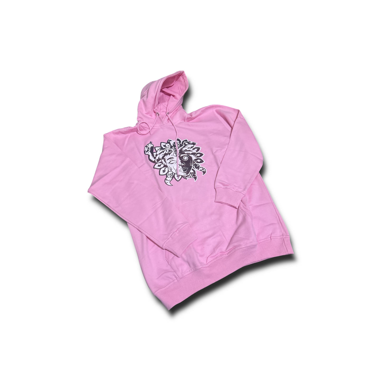 Hungry Hustle by JagRaw “Medusa” Hoodie- Pink