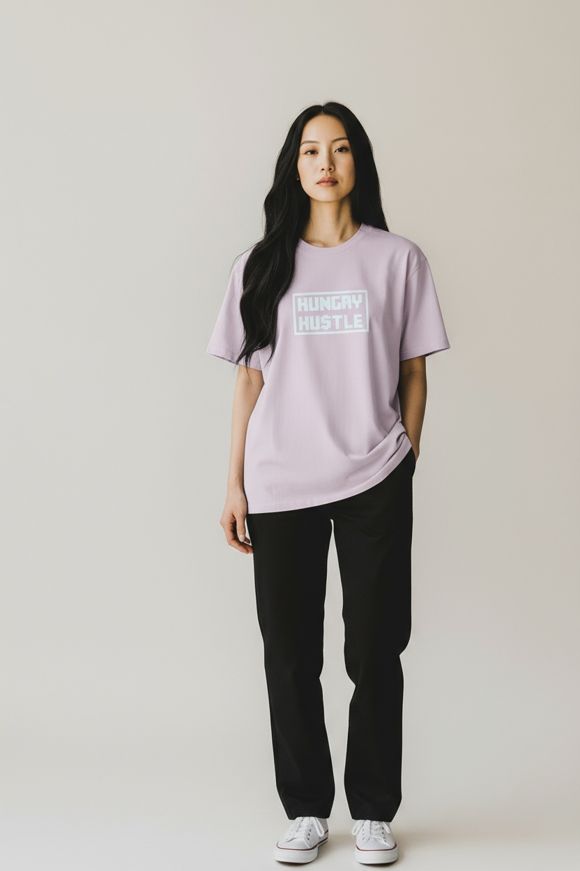 Hungry Hustle Box Logo T-shirt