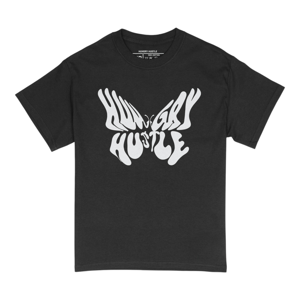 Hungry Hustle by JagRaw “Butterfly” T-shirts