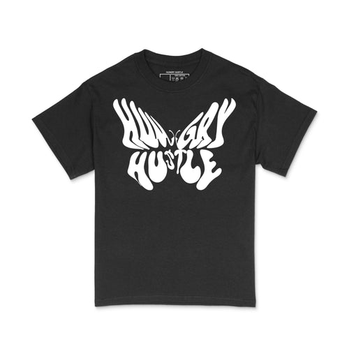 Hungry Hustle by JagRaw "Butterfly" T-shirts