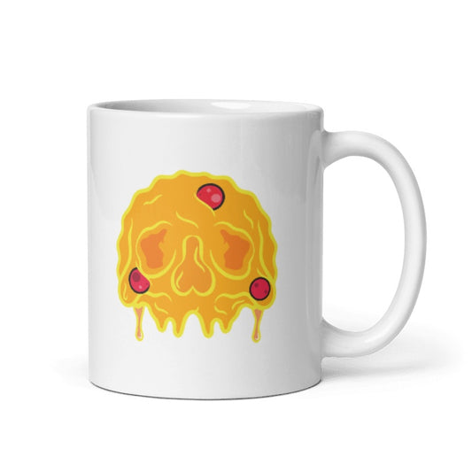 Hungry Hustle by JagRaw “The Condiments: Four Sauces” Mug- Pizza