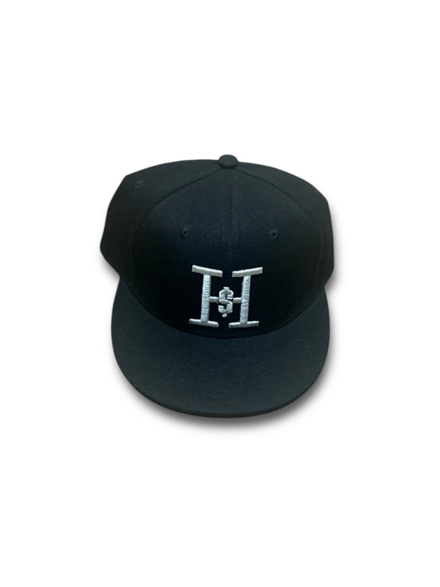 Hungry Hustle by JagRaw “Hourglass” Logo Snapback- Black