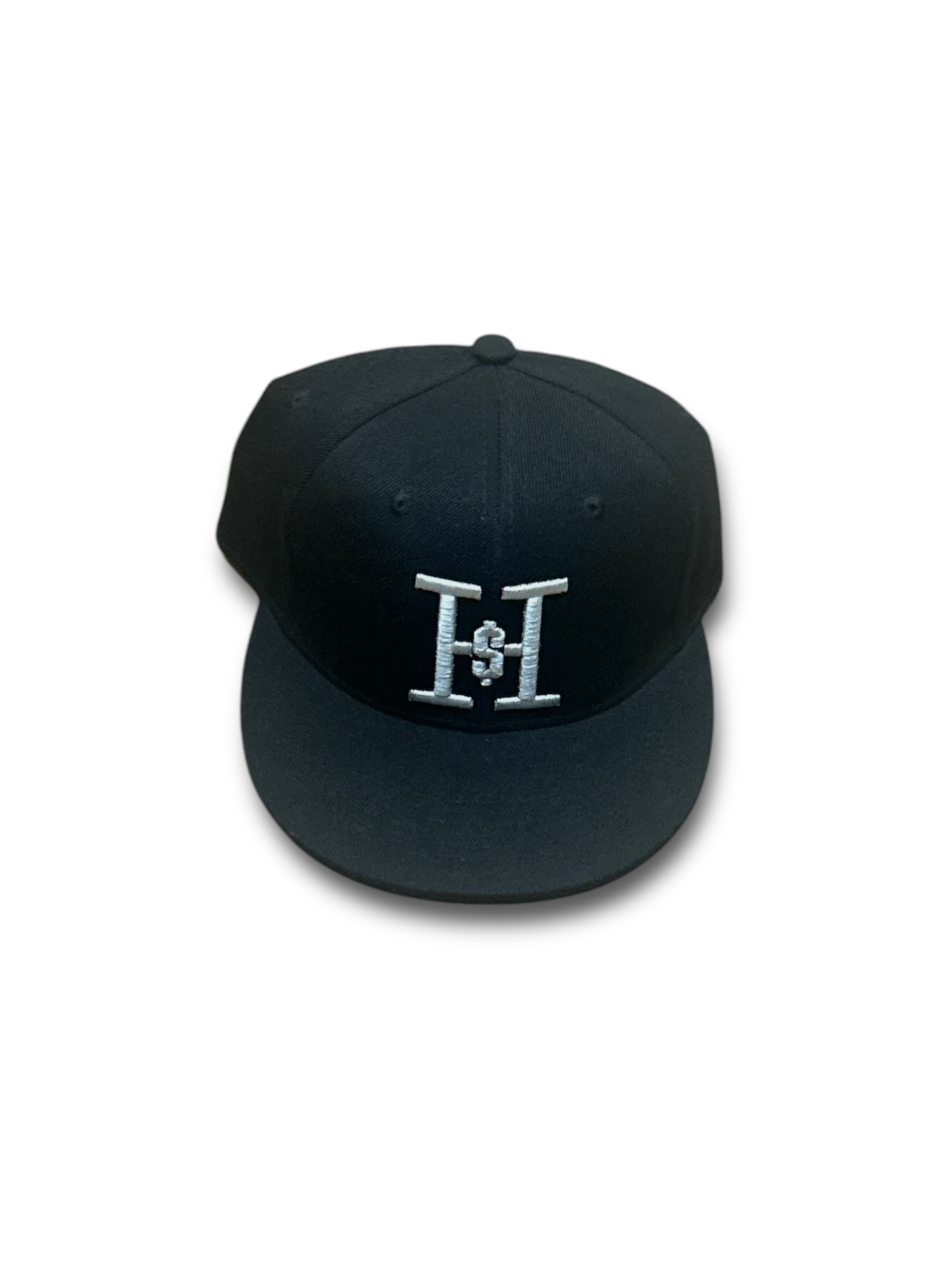 Hungry Hustle by JagRaw “Hourglass” Logo Snapback- Black