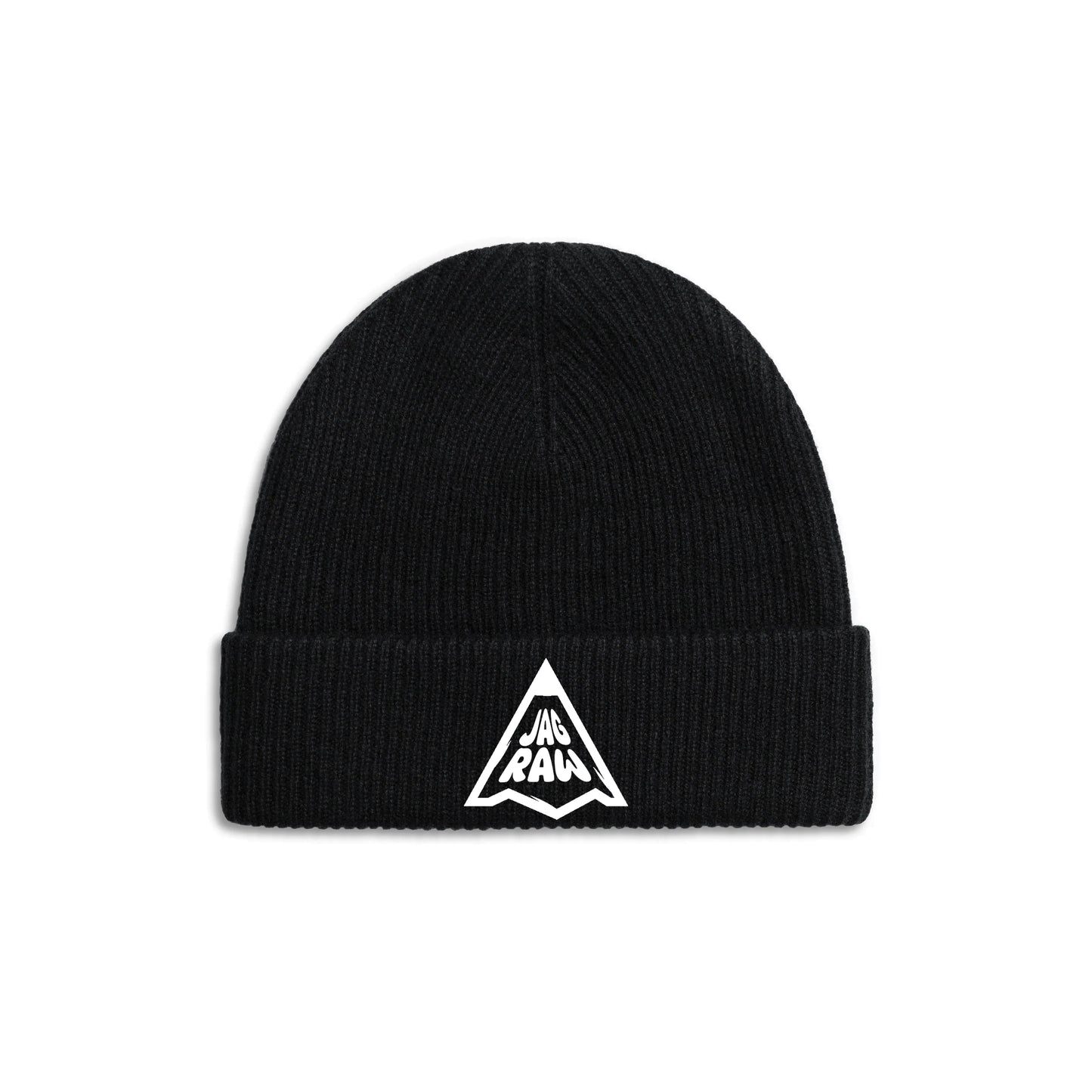 JagRaw Logo Beanie- Black