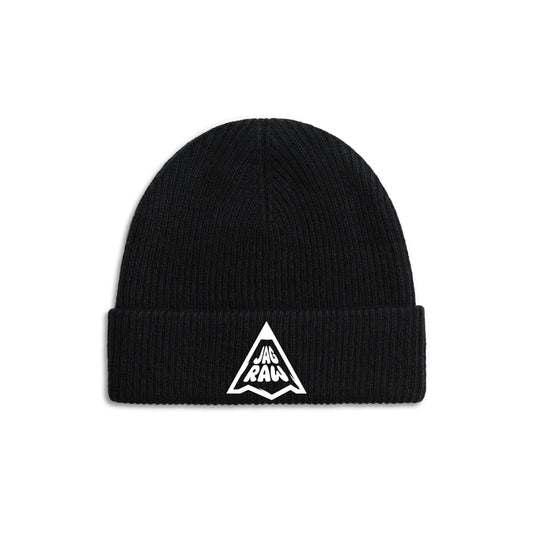 JagRaw Logo Beanie- Black
