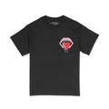 Hungry Hustle by JagRaw “Candy Lips” T-Shirt- Black