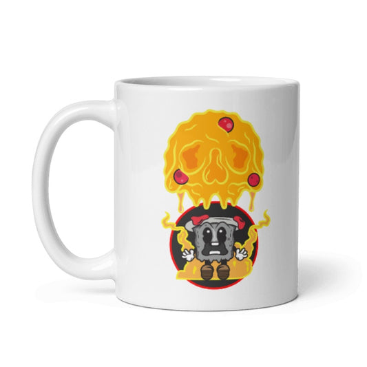 Hungry Hustle by JagRaw “The Condiments: Four Sauces” Mug- Pizza