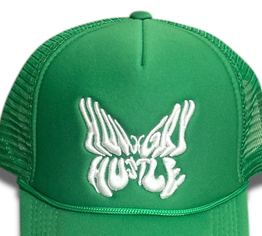 Hungry Hustle by JagRaw “Butterfly” Cap- Kelly Green