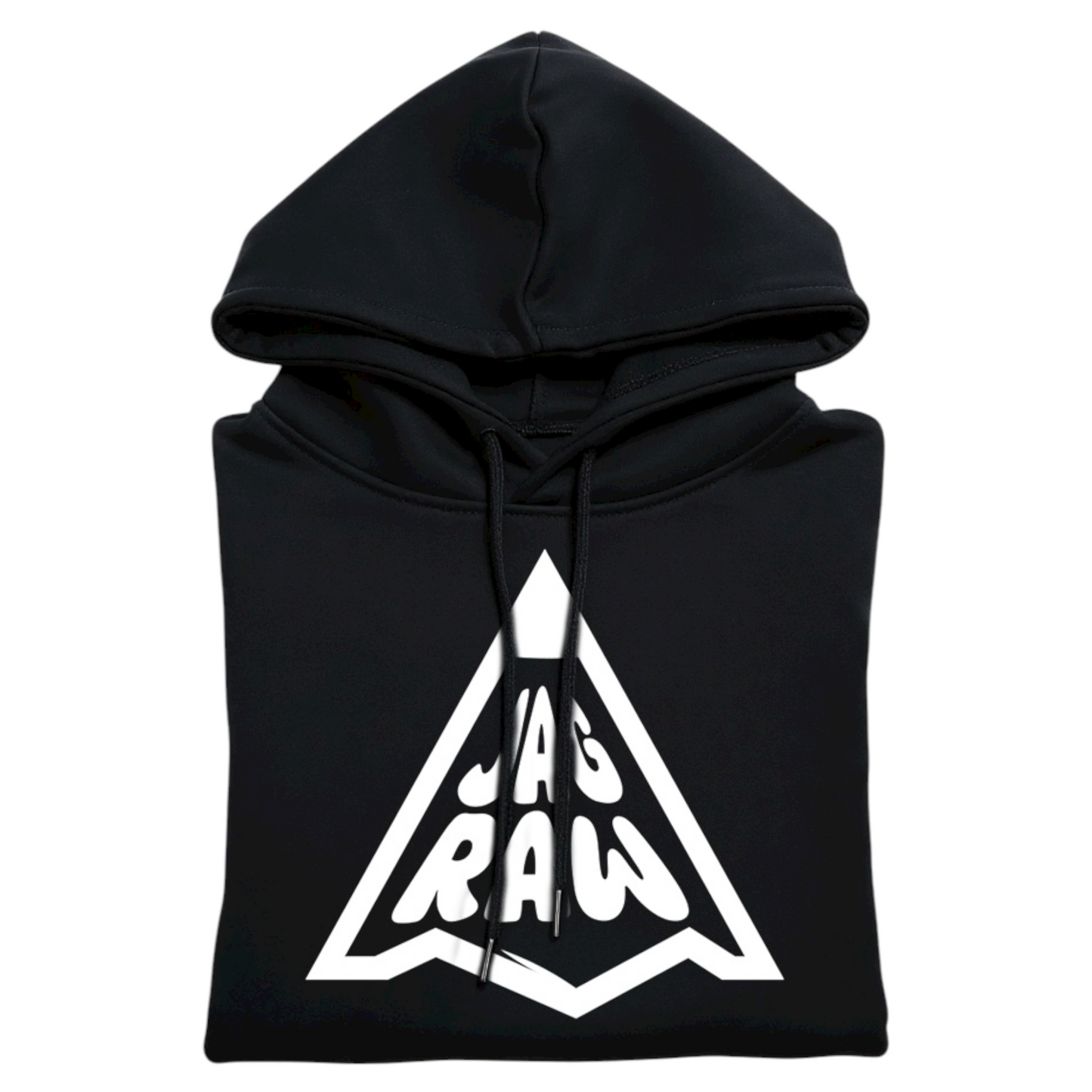 JagRaw Pencil Logo Hoodie- Black