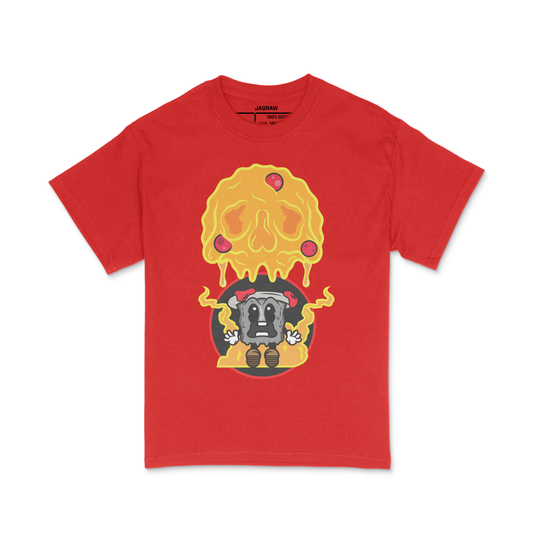 Hungry Hustle by JagRaw “Krazy” T-shirt- Red