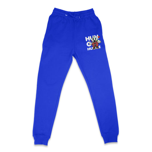 Hungry Hustle by JagRaw “Gum-Ball” Sweatpants- Blue