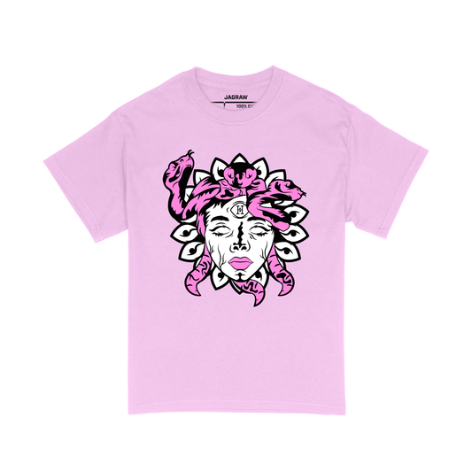 Medusa “Pink Snakes” Lightweight T-shirt – Pink