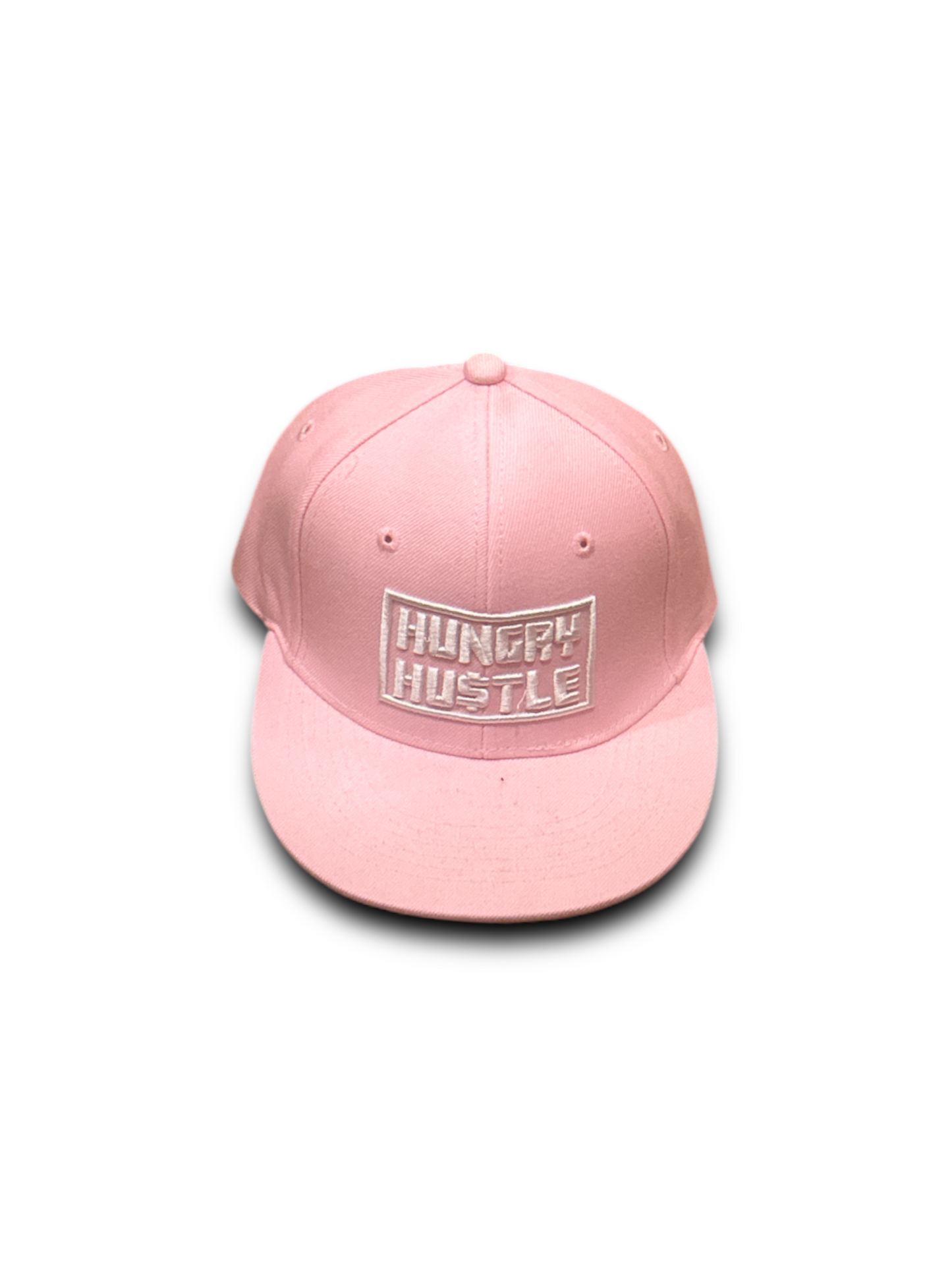 Hungry Hustle by JagRaw Logo Snapback- Pink