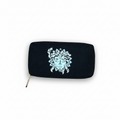 JagRaw Ivory  “Medusa” Mini Wallet- Black