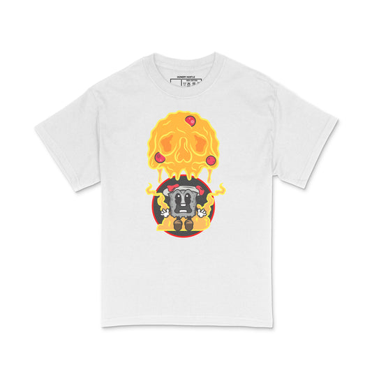 Hungry Hustle by JagRaw "The Condiments: Four Sauces" T-shirts- Pizza