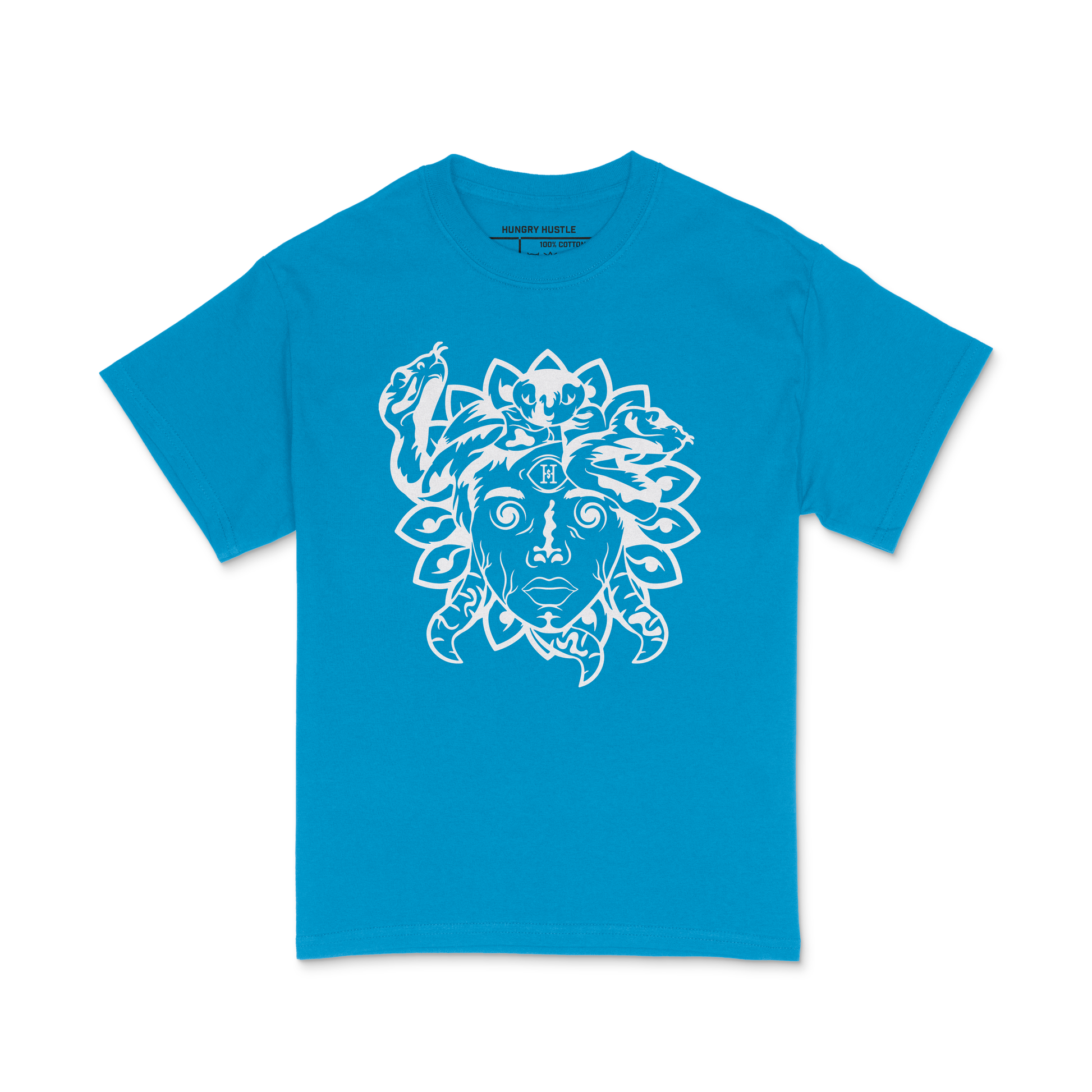 Hungry Hustle by JagRaw "Hypno Medusa" T-shirts
