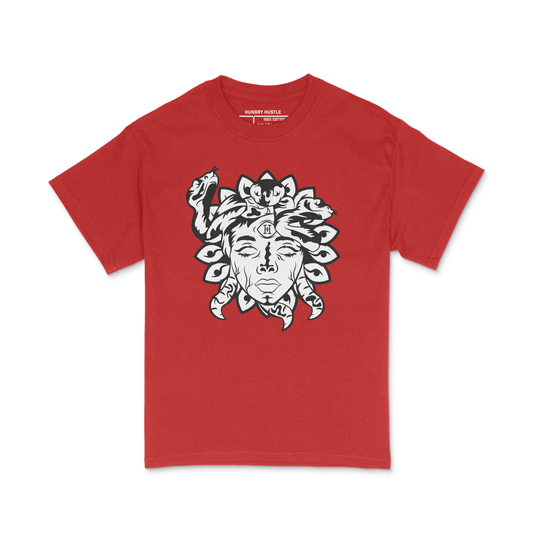Hungry Hustle by JagRaw Medusa T-shirts